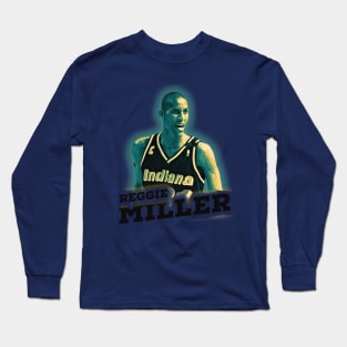 reggie miller retro Long Sleeve T-Shirt